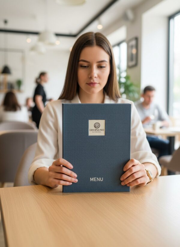 Gumirani jelovnik A4 – izrada menija za restorane | Fabrika Menija